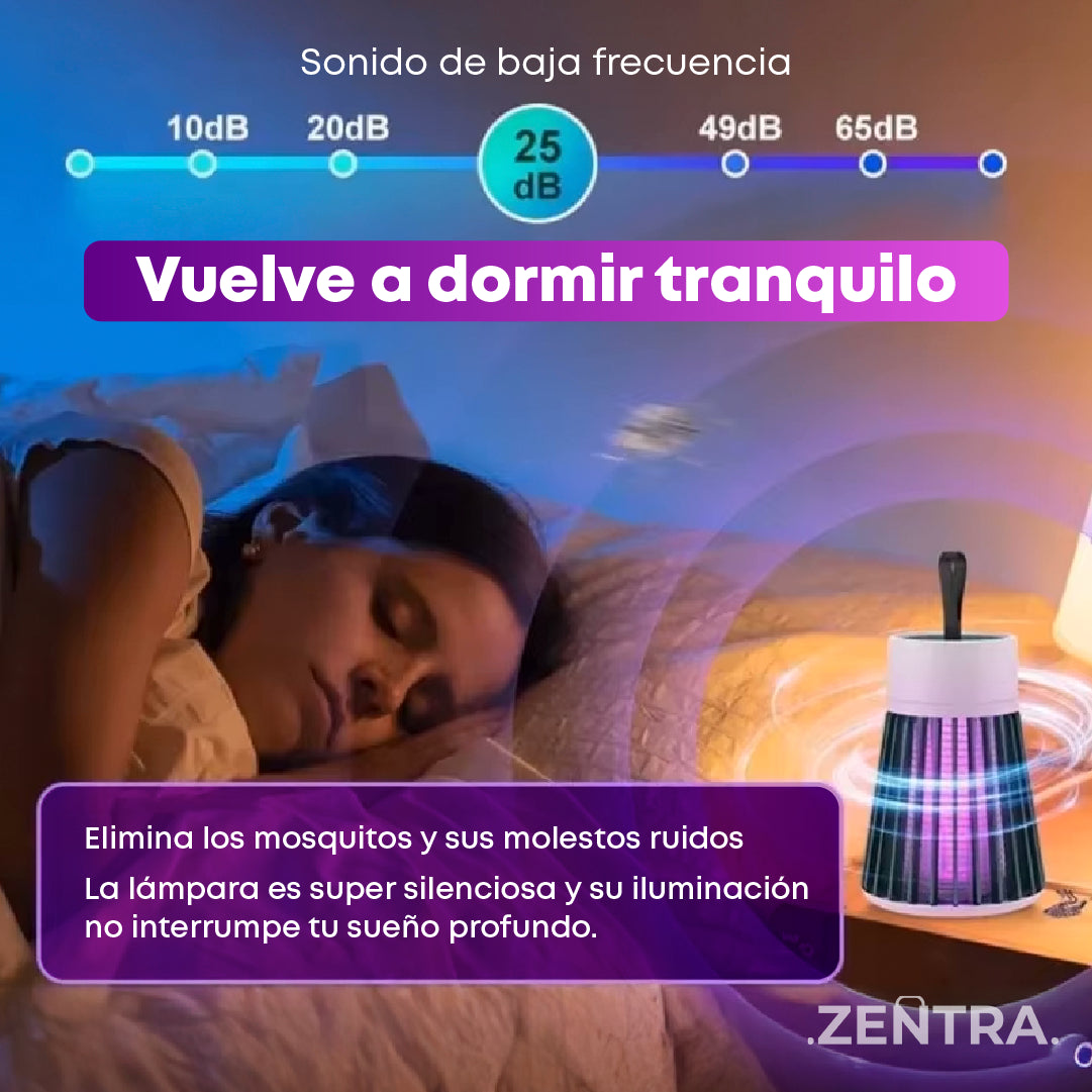 Lámpara Mata Insectos - Super silenciosa