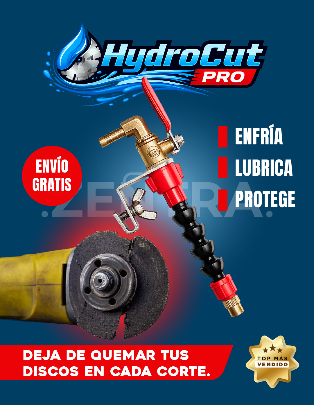 HydroGuard Pro™ | Pulverizador de Agua para Corte