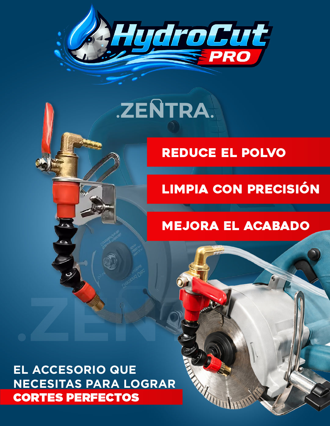 HydroGuard Pro™ | Pulverizador de Agua para Corte