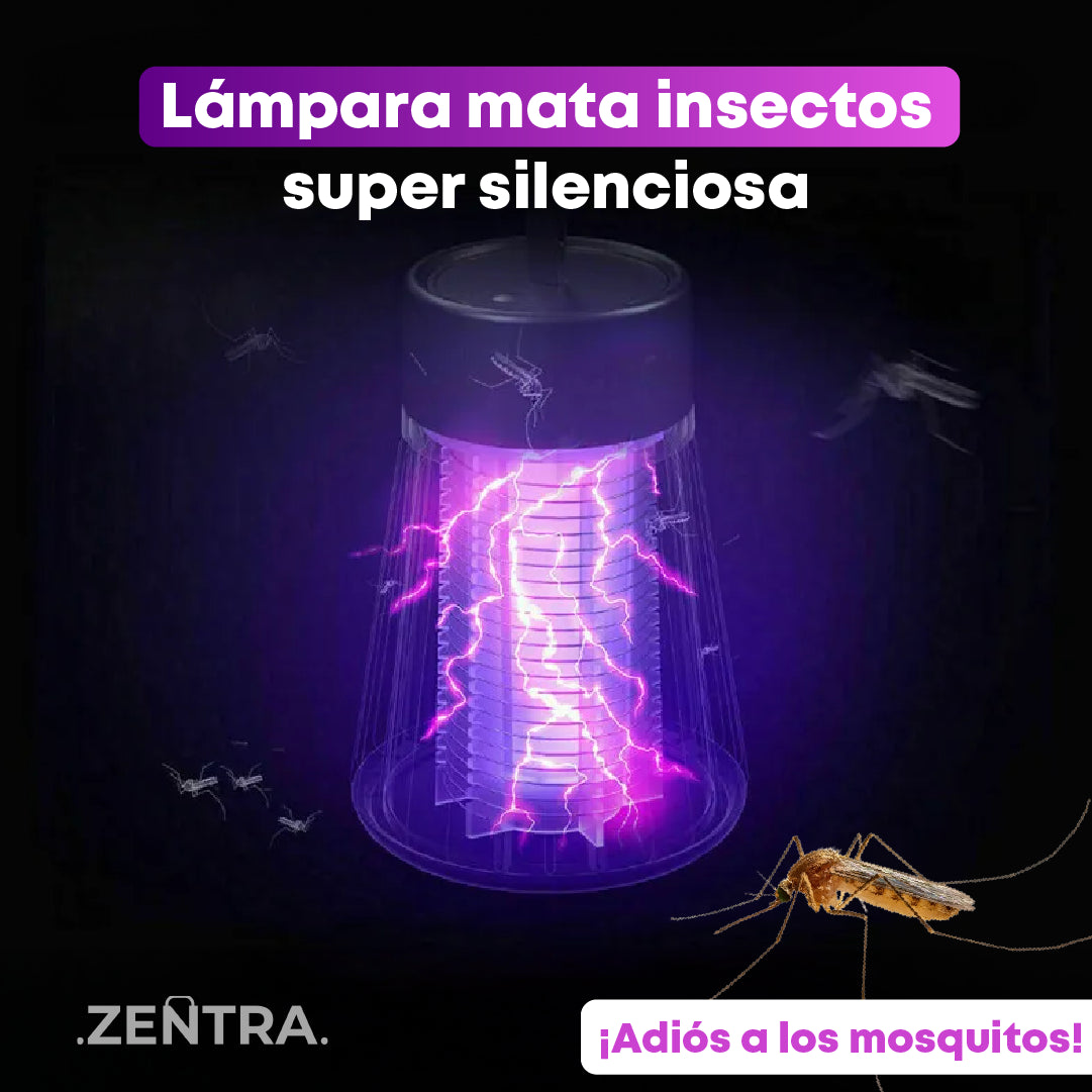 Lámpara Mata Insectos - Super silenciosa